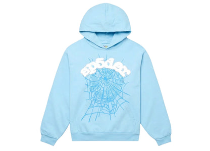 Sp5der Web Hoodie 'Sky Blue'