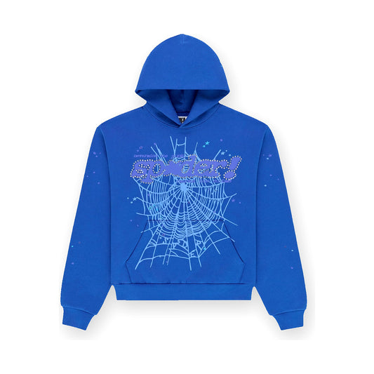 Sp5der Rhinestone Punk V2 Hoodie - HumbleWear