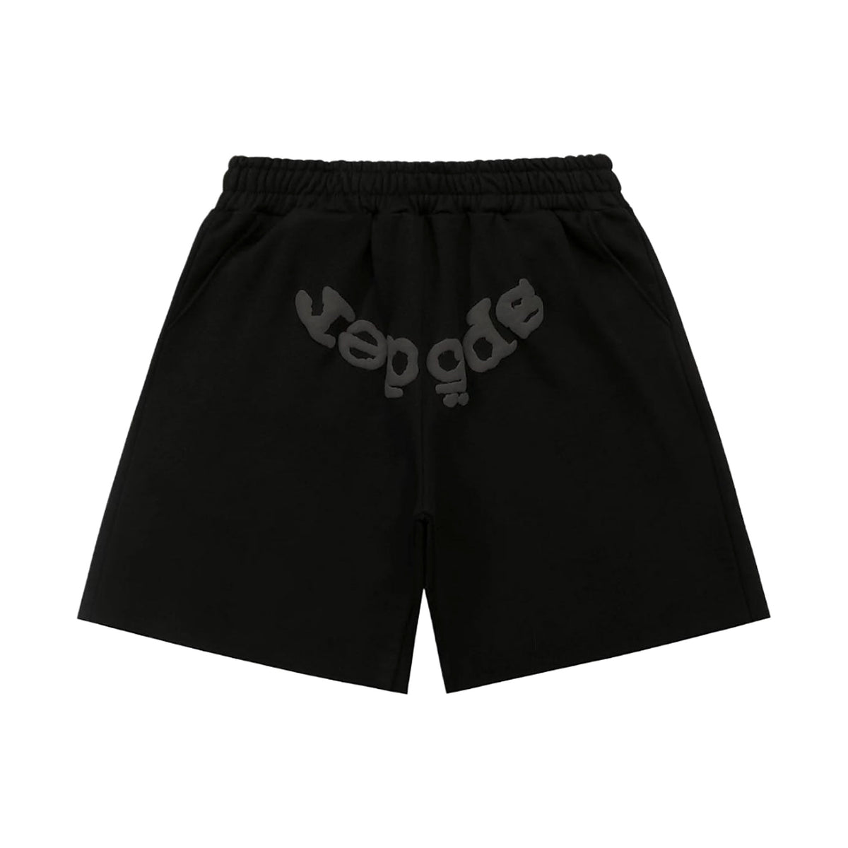 Sp5der OG Web V2 Phantom Sweatshort 'Black' - HumbleWear
