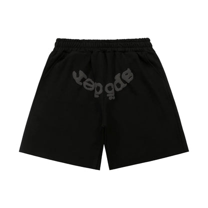 Sp5der OG Web V2 Phantom Sweatshort 'Black' - HumbleWear